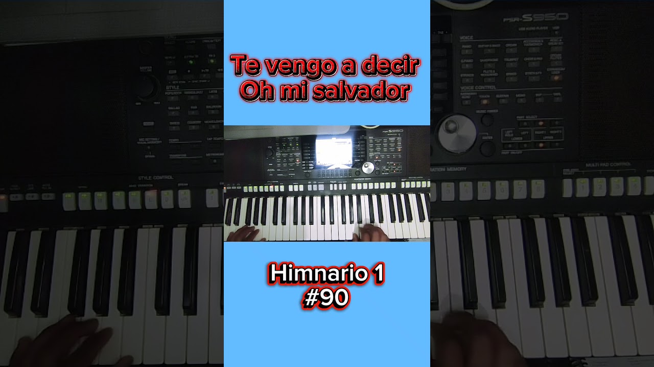 🎹Te vengo. decir oh mi salvador #tutorialdepiano #piano