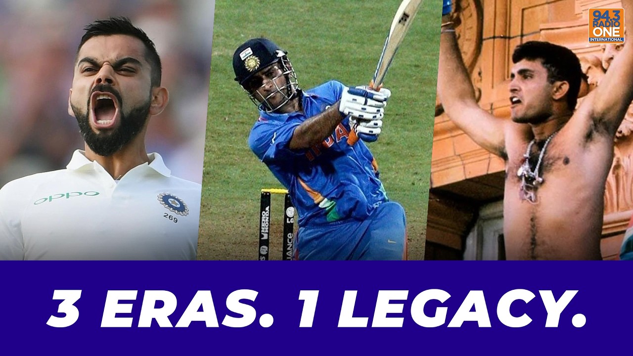 The 3 Captains Who Built Modern Indian Cricket | Ganguly, Dhoni, Kohli Era
