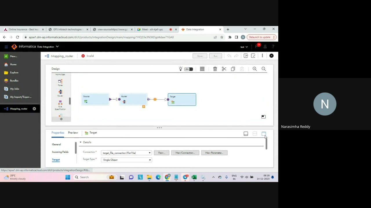 Informatica Cloud Router Transformation|IICS Router Transformation