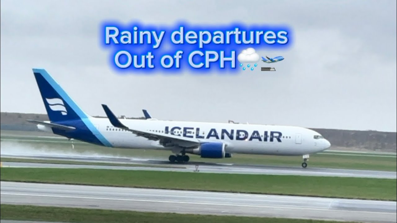 20 minutes of prime time rainy plane spotting🌧️