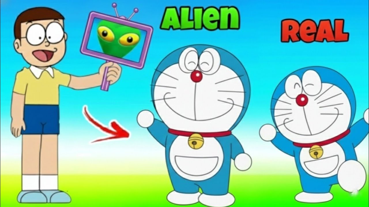 Nobita Find Real VS Zombai Doraemon 😱l Doraemon and Nobita Game l Funny Game 