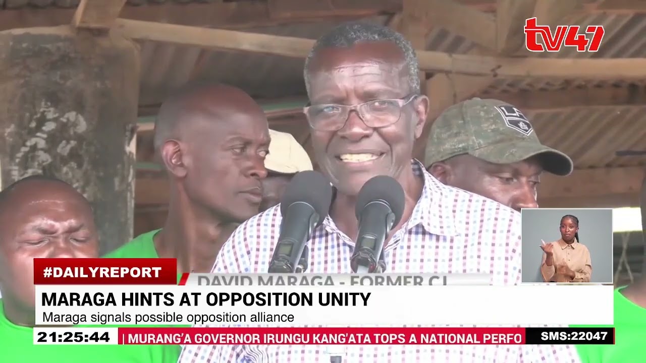 Maraga signals possible opposition alliance