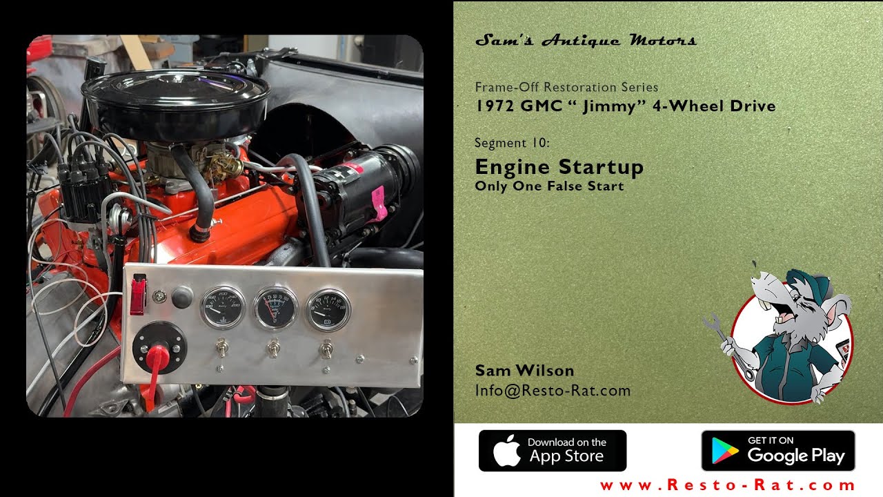 Engine Start | Segment 10: 1972 GMC “Jimmy”