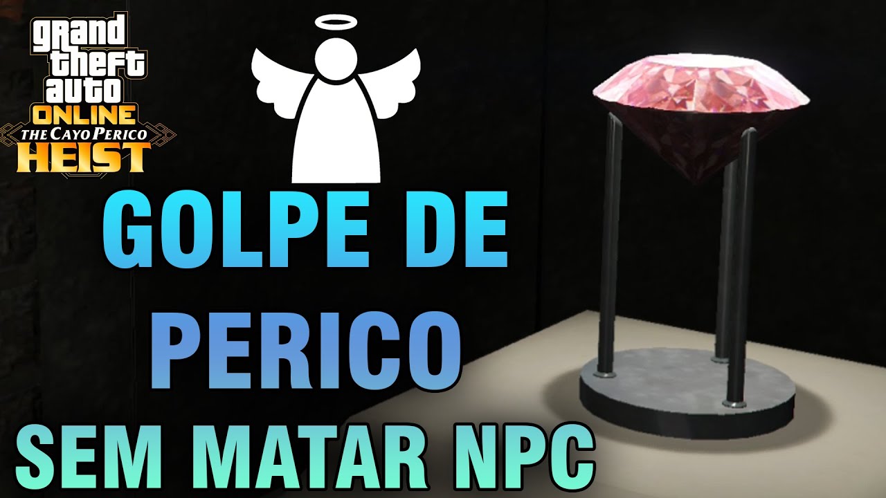 Fazendo Desafio Cayo Perico sem Matar Ninguém GTA Online