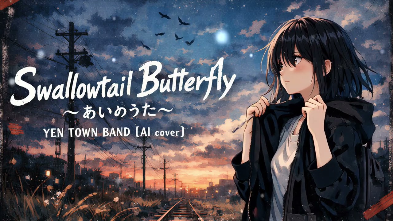 【AI cover】　YEN TOWN BAND　Swallowtail Butterfly～あいのうた～