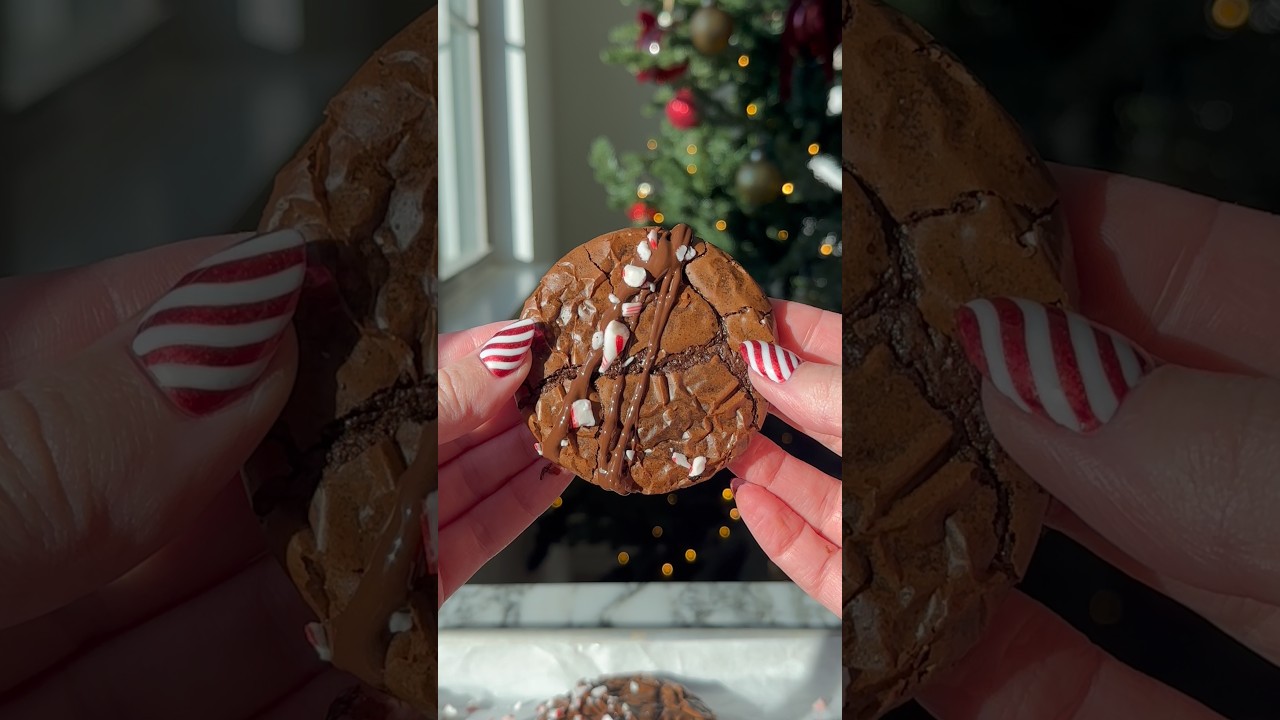 peppermint mocha cookies🎅🏼🤎