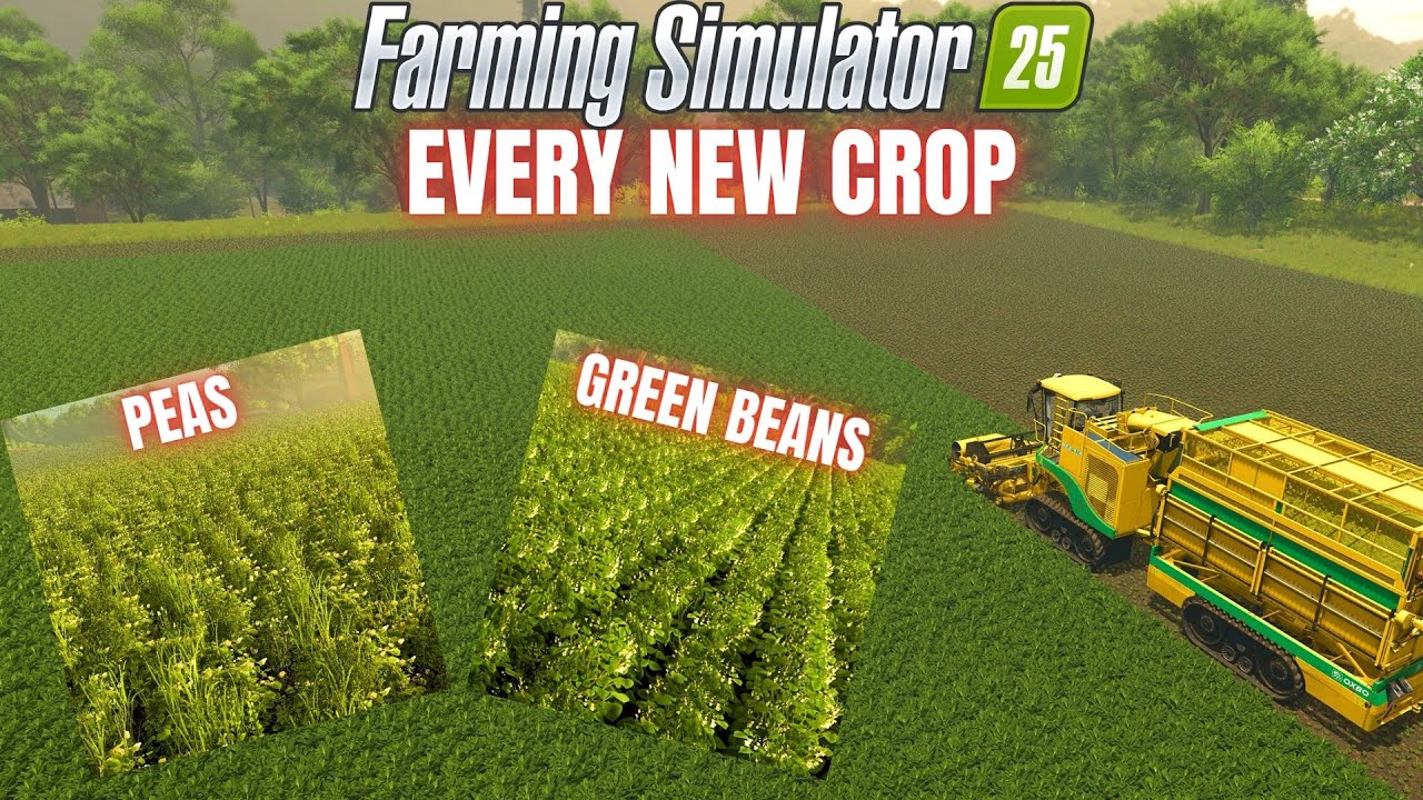 ALL THE NEW CROPS! - Farming Simulator 25