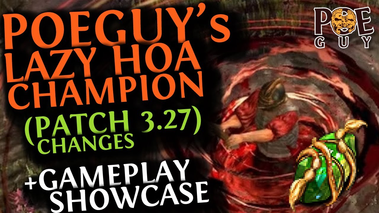 PoE 3.27 - A VERY TANKY, LAZY & FUN BUILD // Great Simulacrum farmer setup & MORE