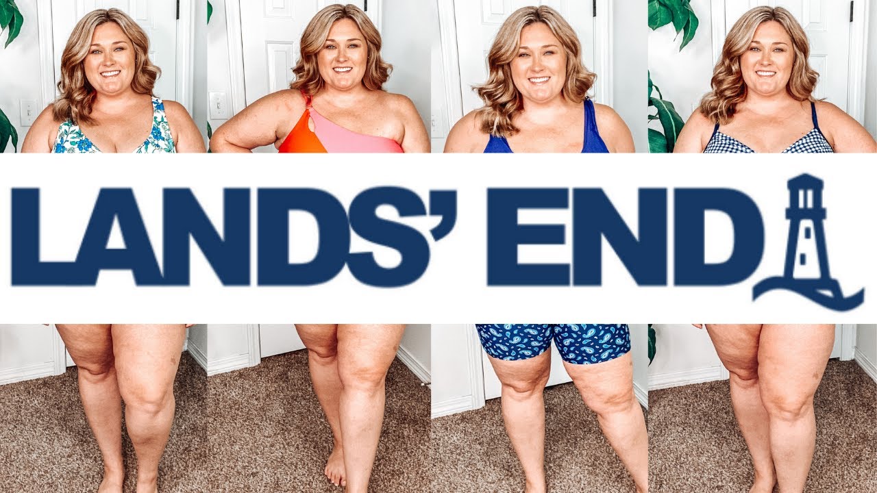 SWIM BIKE SHORTS??! | LANDS’ END SWIMSUIT SATURDAY | Taren Denise
