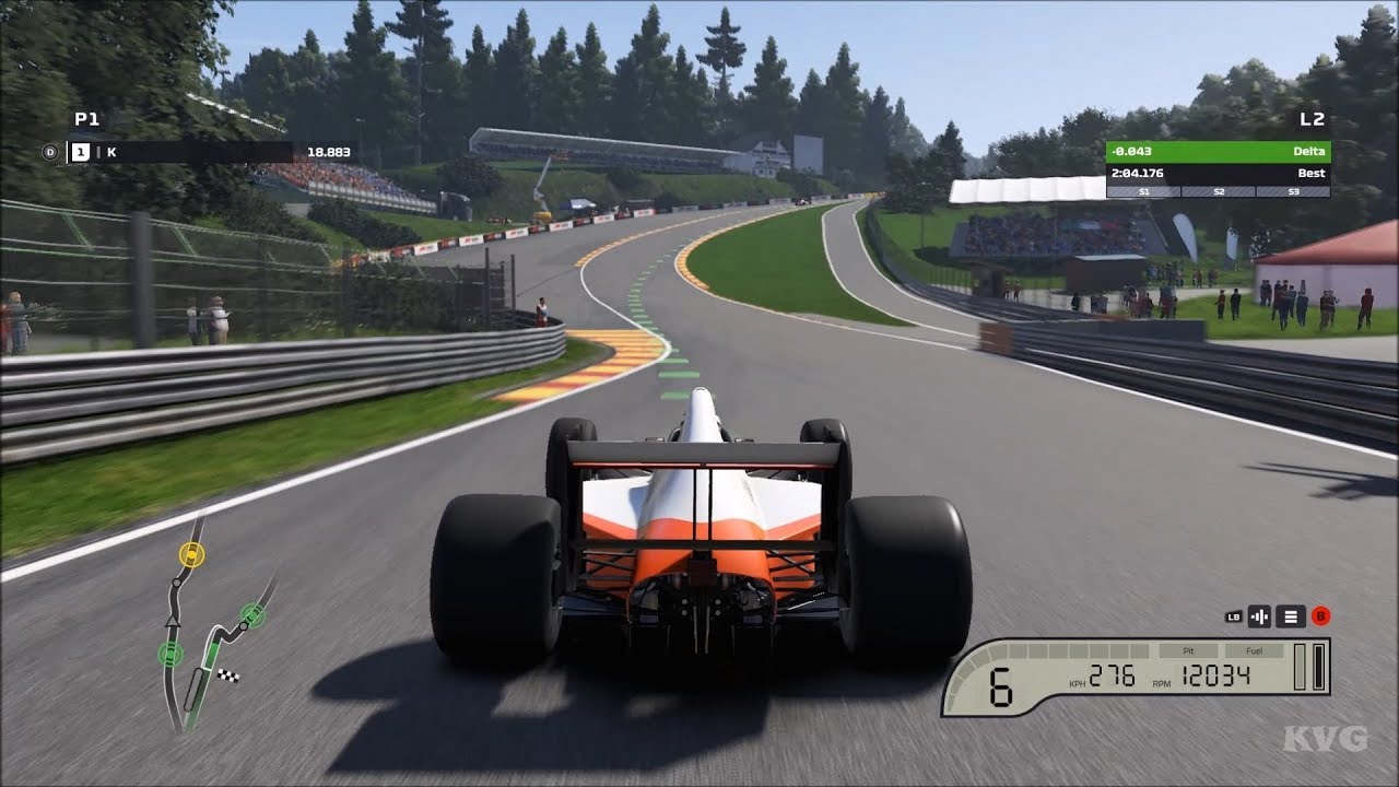 F1 2019 - McLaren MP4/5B 1990 - Test Drive Gameplay (PC HD) [1080p60FPS]