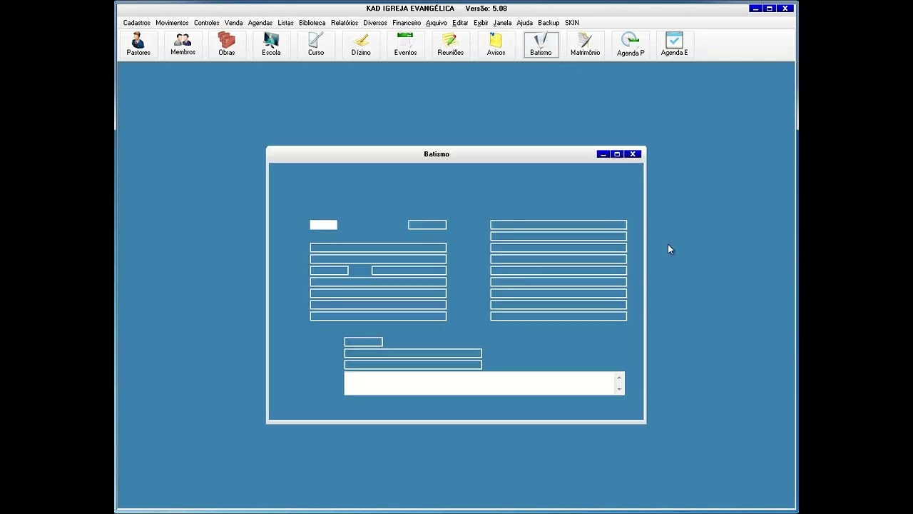 KAD IGREJA EVANG&Eacute;LICA - Software para igreja evang&eacute;lica - software igreja evang&eacute;lica