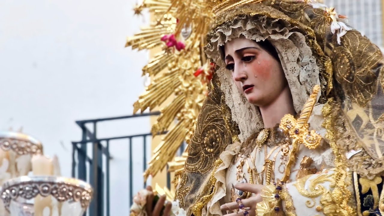 Salida Extraordinaria de la Virgen de los Dolores de La Algaba - Santa Misión Jesuita - BM Cruz Roja
