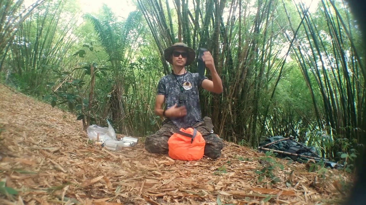 Review - Mochila improvisada - bushcraft