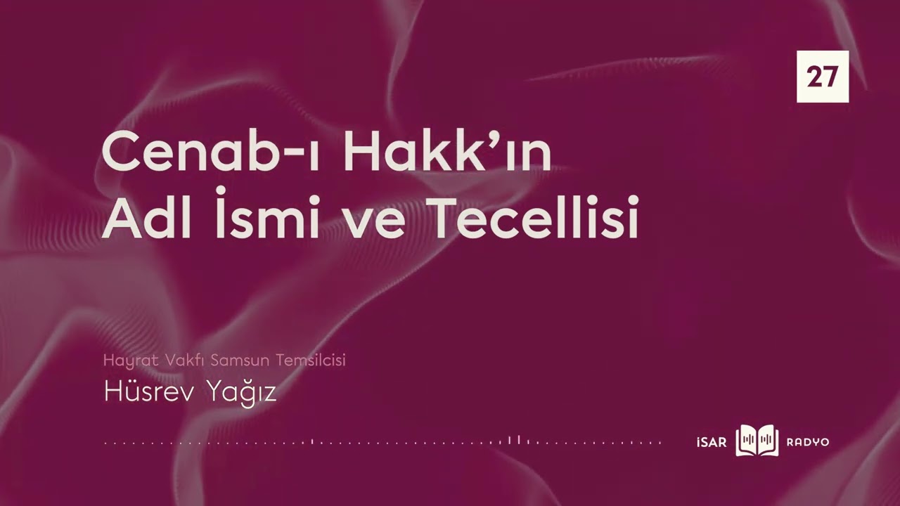 Ahşrete İmanın Dünyevi Faydaları - Ali Hüsrev Yağız | Radyo Sohbetleri #27