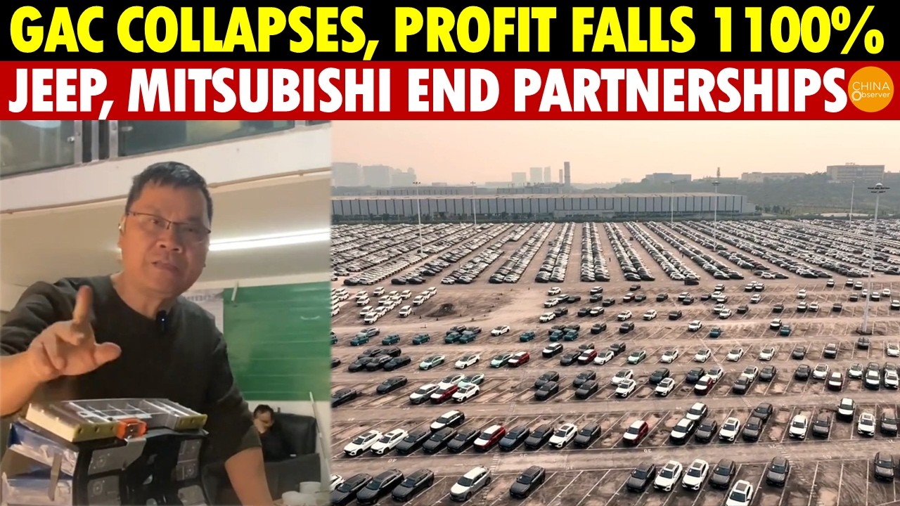 China&rsquo;s Auto Giant GAC Collapses! Profits Plunge 1100%, Jeep and Mitsubishi Cancel Partnerships