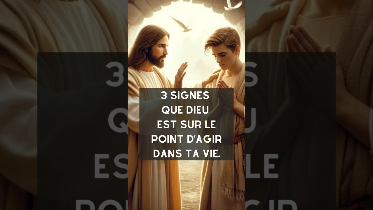 3 signes puissant qui  indiquent que Dieu est sur le point d'agir puissamment dans ta vie. #foi