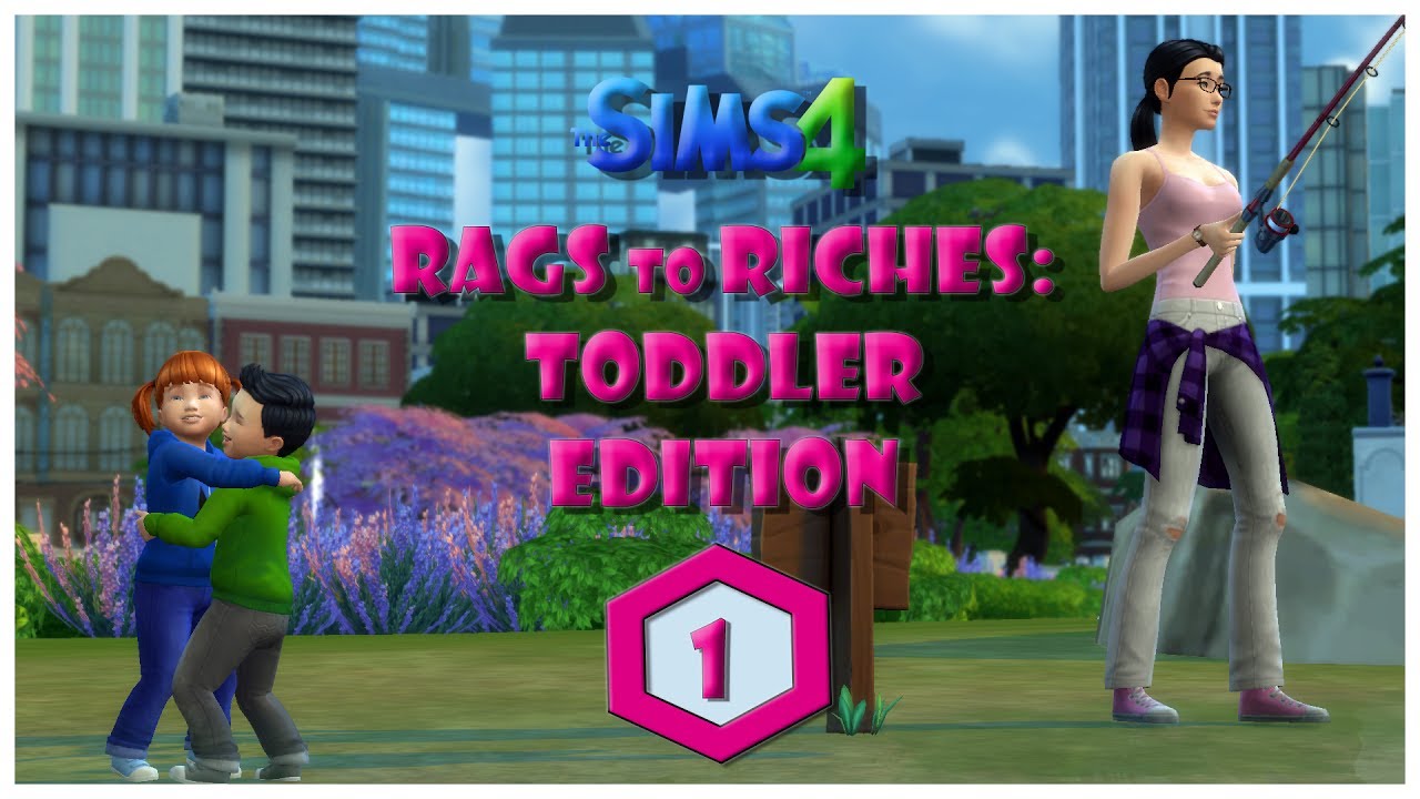 The Sims 4 / Rags to Riches:Toddler Edition Pt 1/ Homeless