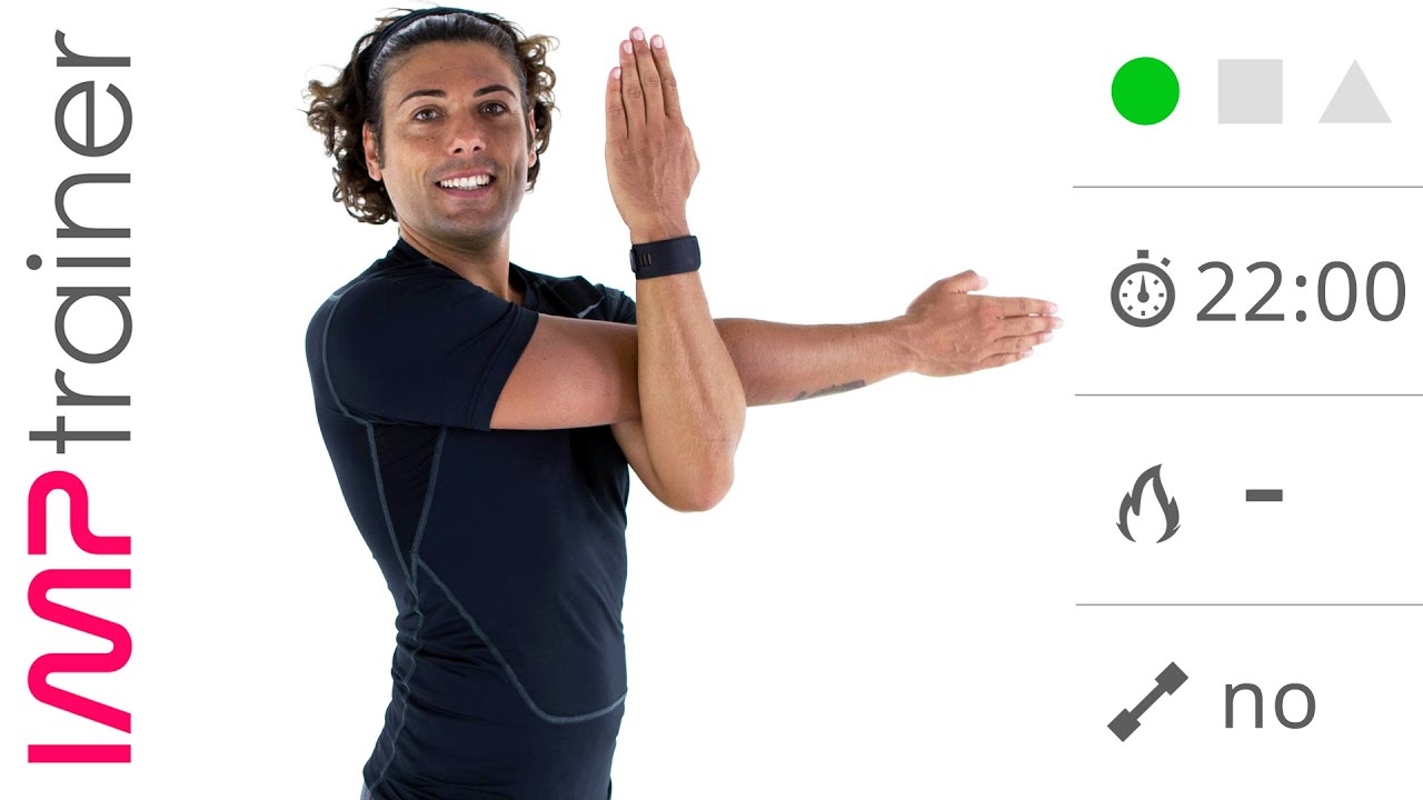 20 Minuti Con Esercizi di Stretching Per Schiena, Spalle e Braccia