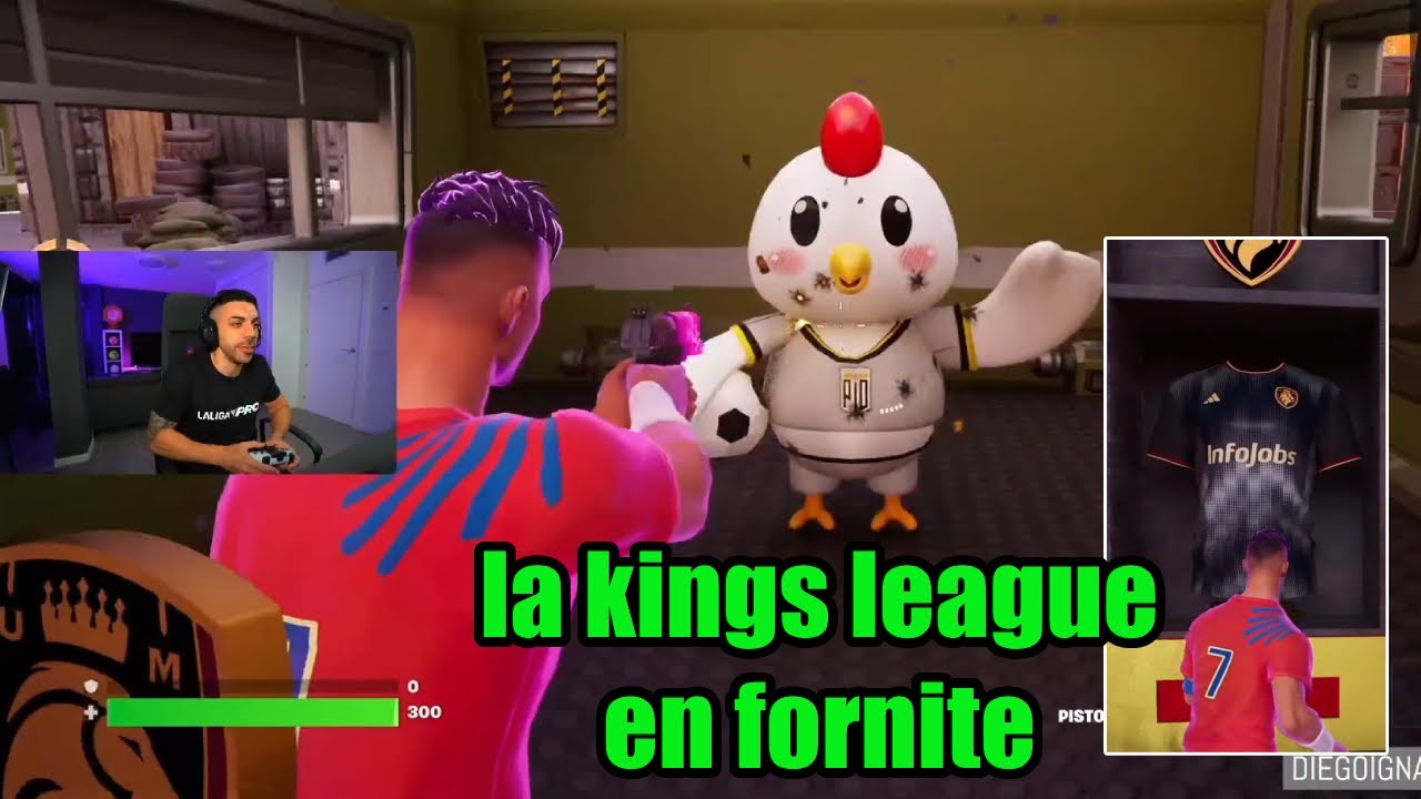 DjMaRiiO REACCIONA A LA KINGS LEAGUE EN FORTNITE 👑