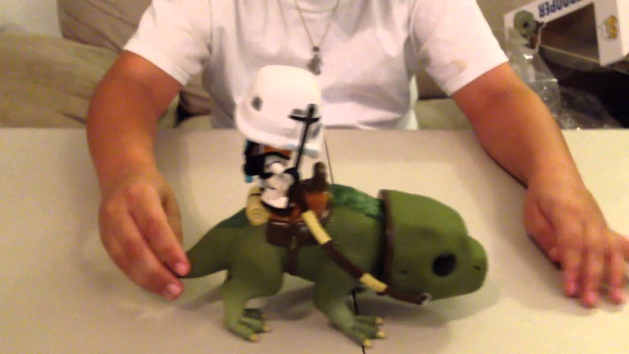Unboxing of Sandtrooper and Dewback Pop Figures