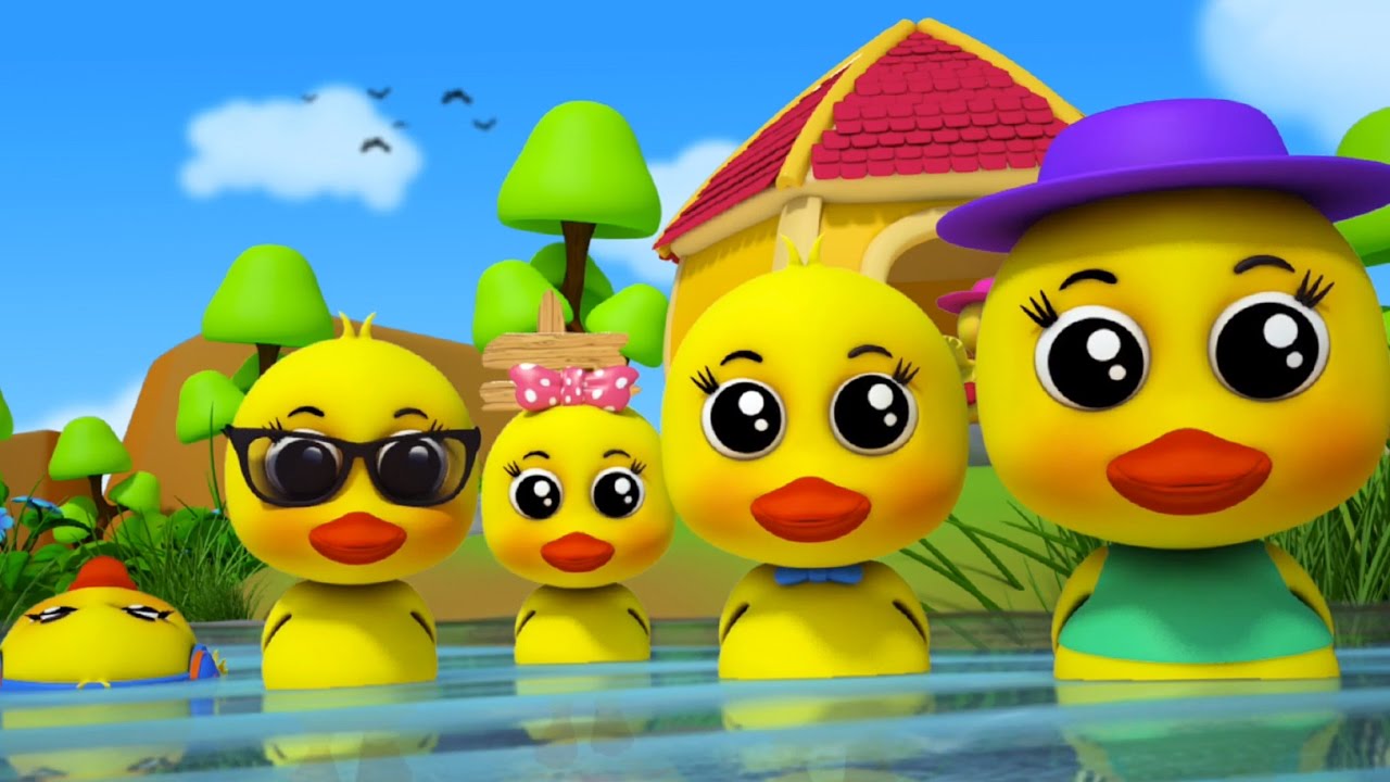 Baby Bao Panda | Five Little Ducks | Nursery Rhymes | Kids Songs
