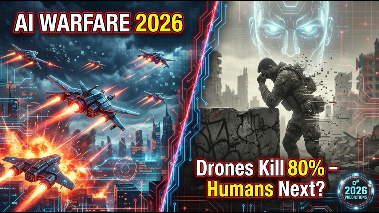 AI Warfare 2026: Drone Swarms, Autonomous Killer Robots & the End of Human Battles?
