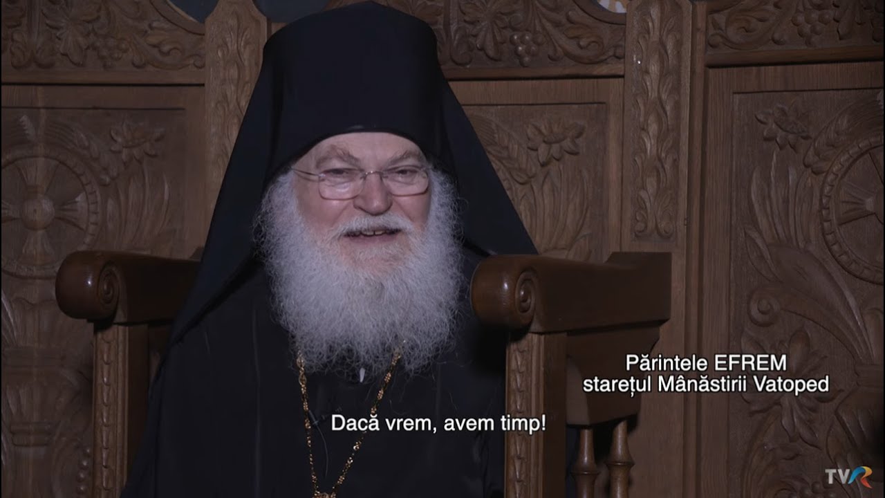 Povestea vinde: Părintele Efrem - starețul Mănăstirii Vatoped de pe Muntele Athos (@TVR2)