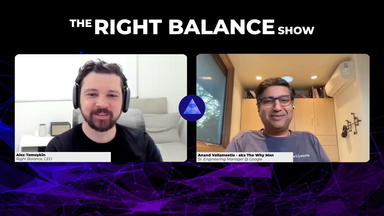 Anand Vallamsetla - The Right Balance Show (S01E01)