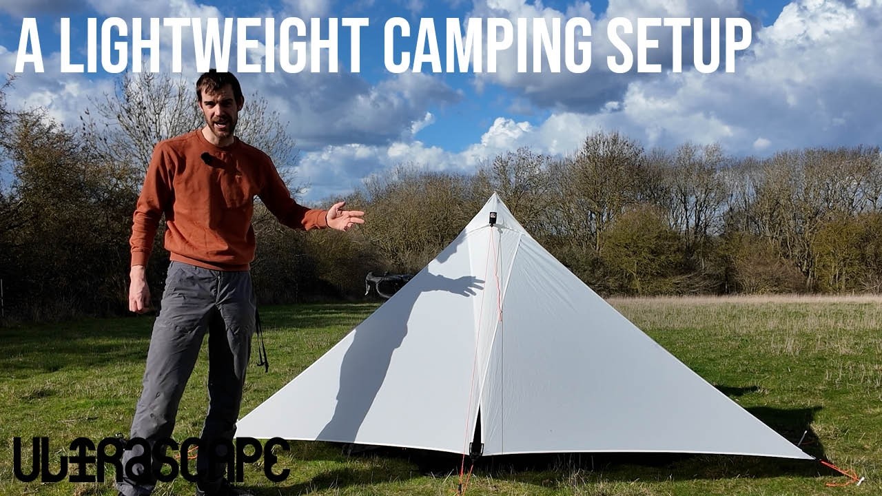 MY LIGHTWEIGHT CAMPING SETUP FOR BIKEPACKING; Aper Tent Review & Sea to Summit sleeping gear