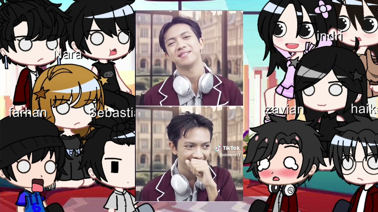 Nih y 🌷 petinggi gear+zavi react zavian💫#korizen #gacha #saputrakori 