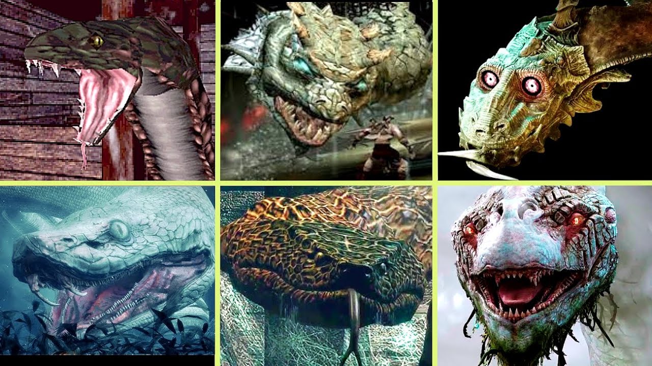 Evolution of Giant Snake Boss Fights in 15 Different Games (1996&ndash;2025)