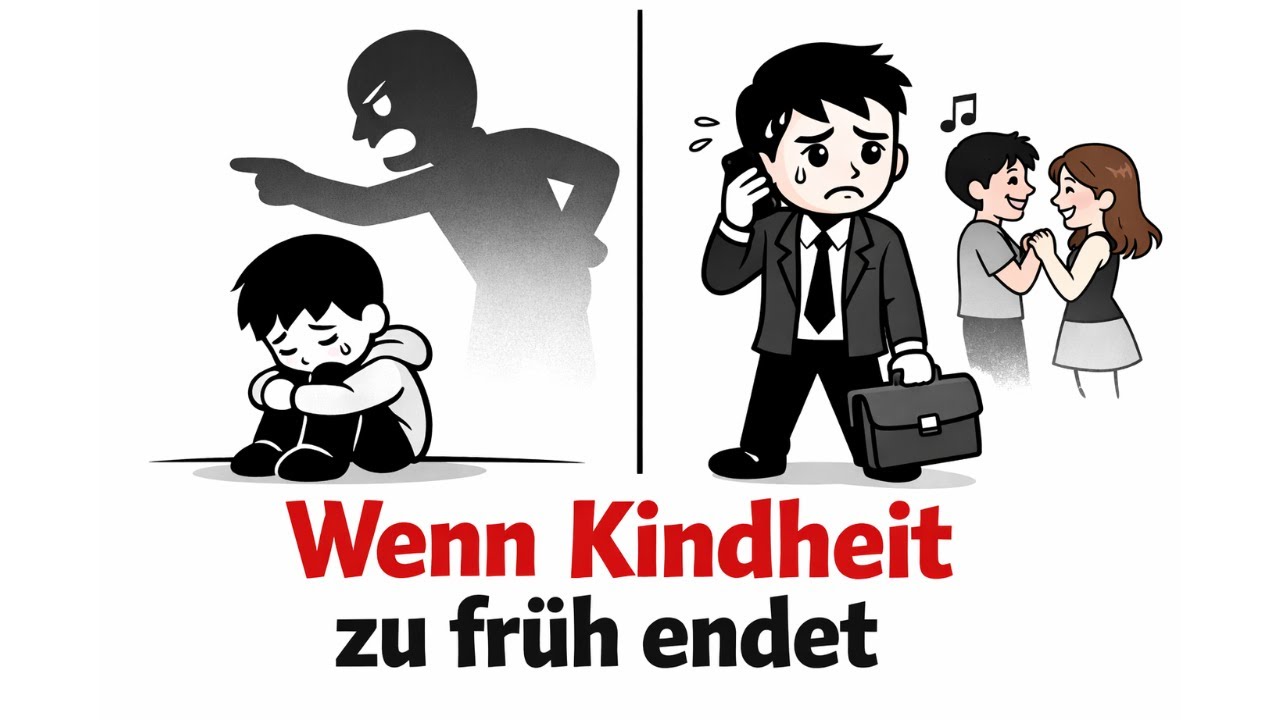 Die Psychologie eines Kindes, das zu früh erwachsen werden musste
