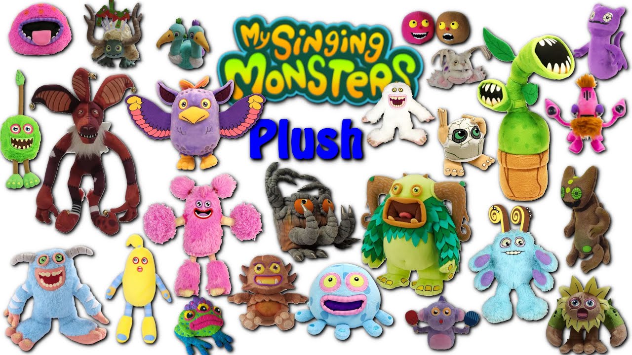 My Singing Monsters Plush Toys in Real Life