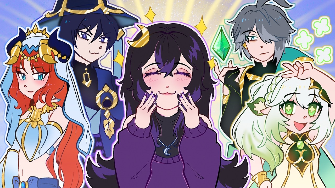Honkai Star Rail Player Reacts to ALL Genshin Impact Character Trailers!