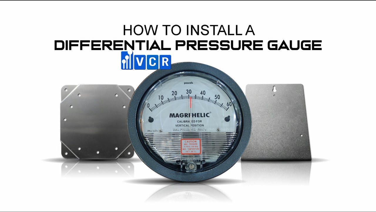 Differential Pressure Gauge Installation