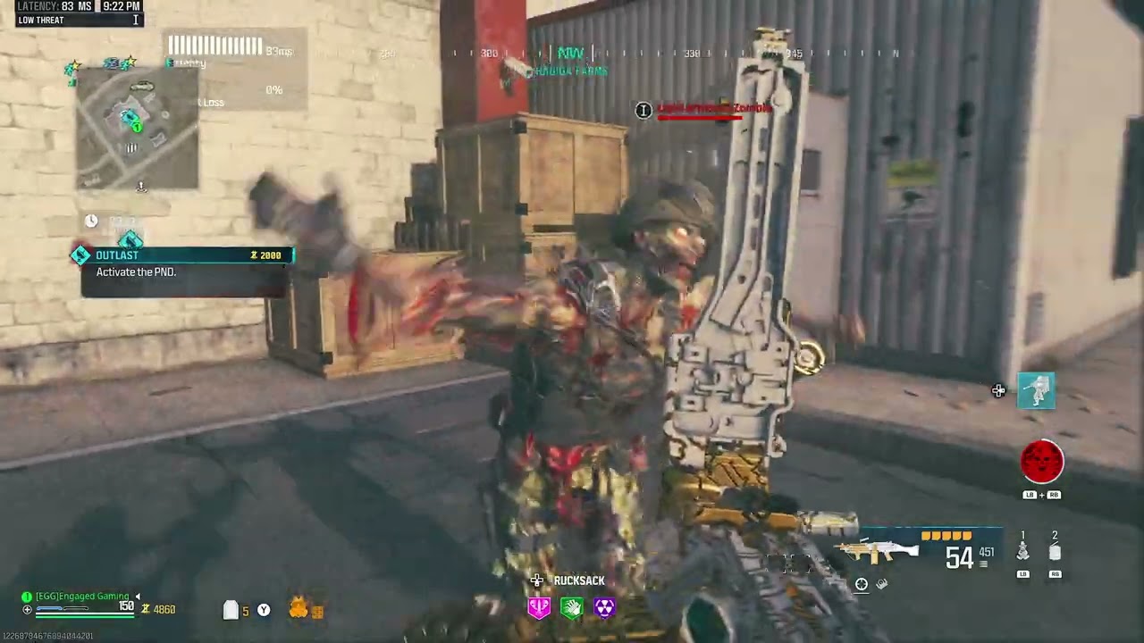 MWZ match 22 (Warden with LMG & GL gameplay)