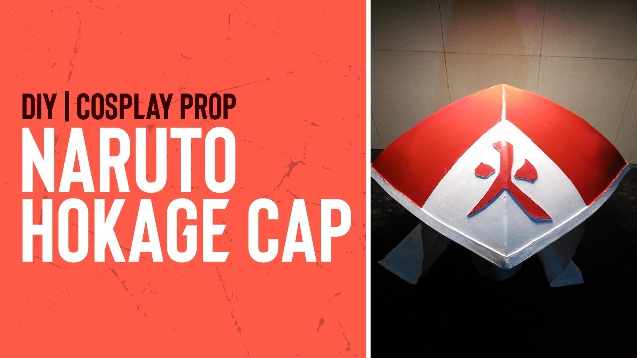 Cosplay Prop : Naruto Hokage cap Tutorial #anime #cosplay #prop