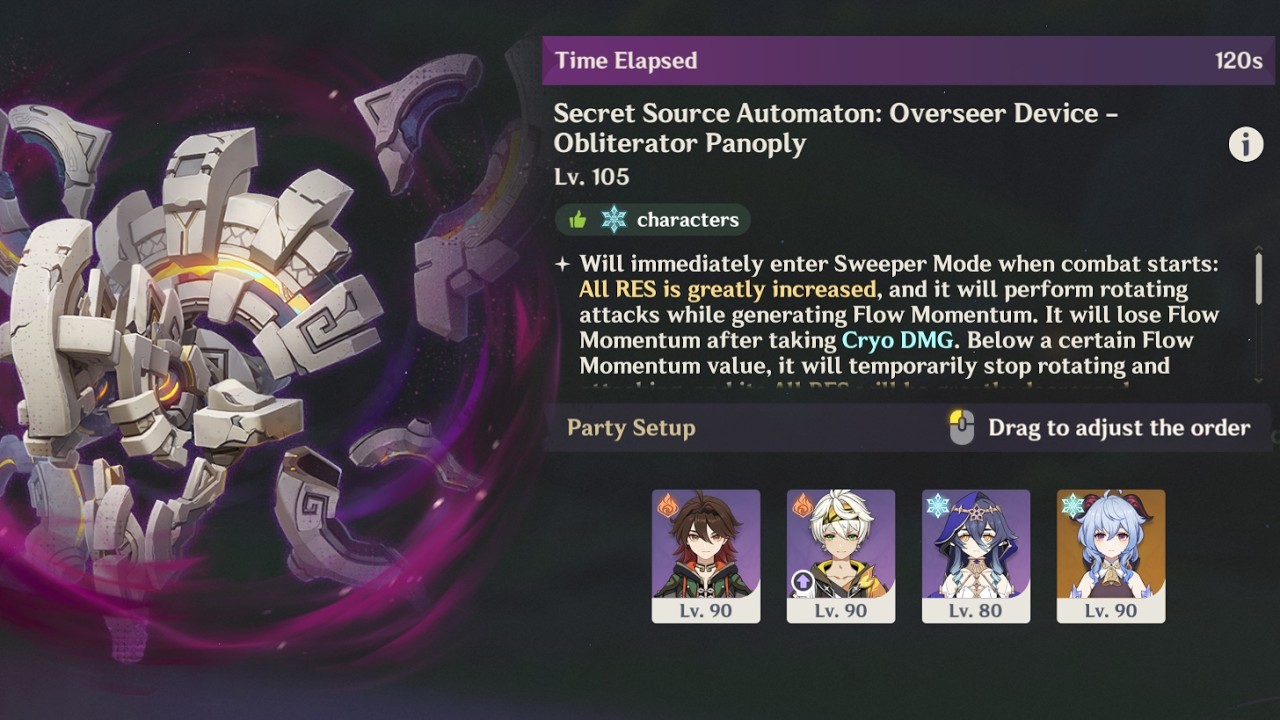 Gaming & Ganyu Stygian Onslaught Fearless Secret Source Automaton | 6.4 Genshin Impact