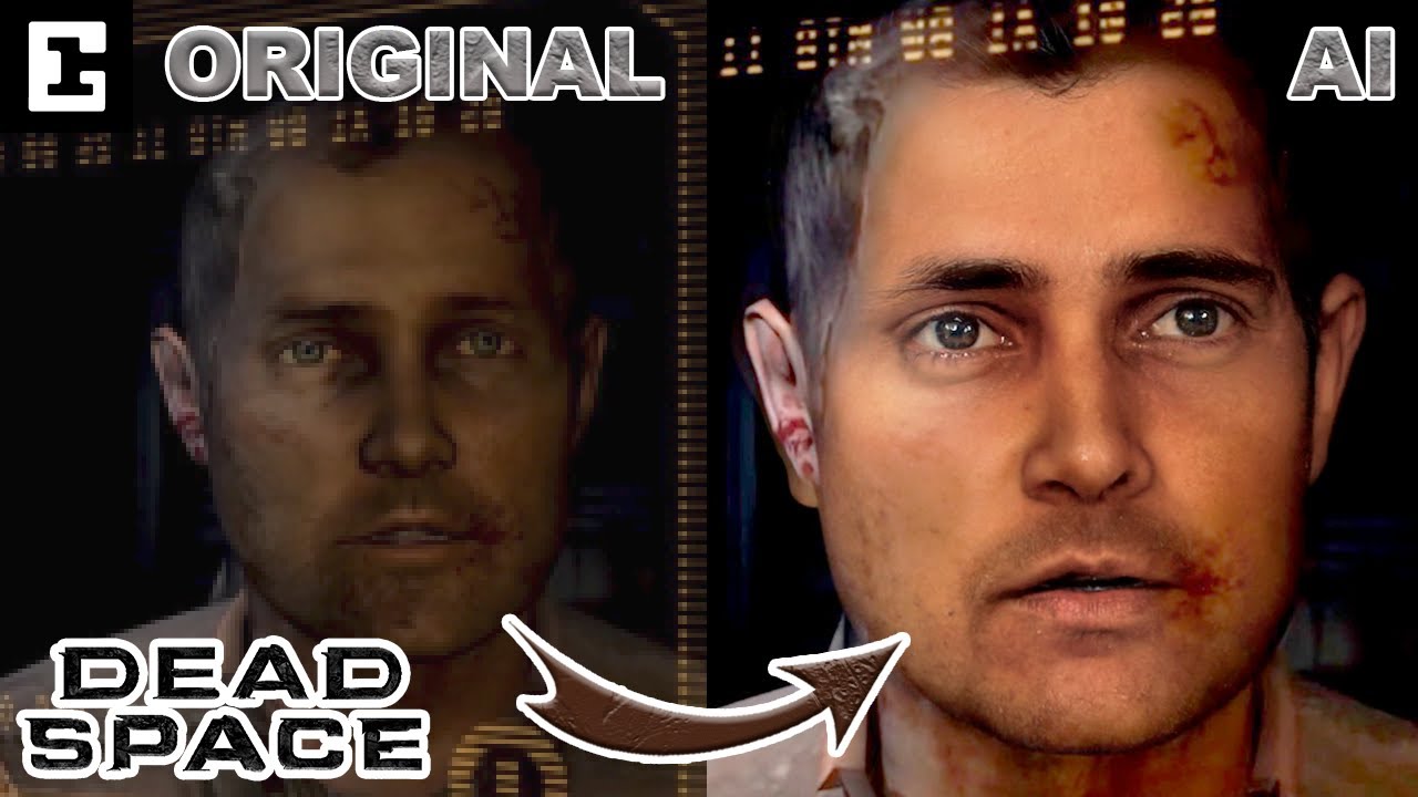 Dead Space REMAKE I made ULTRA REALISTIC FACES with Ai | Remastered