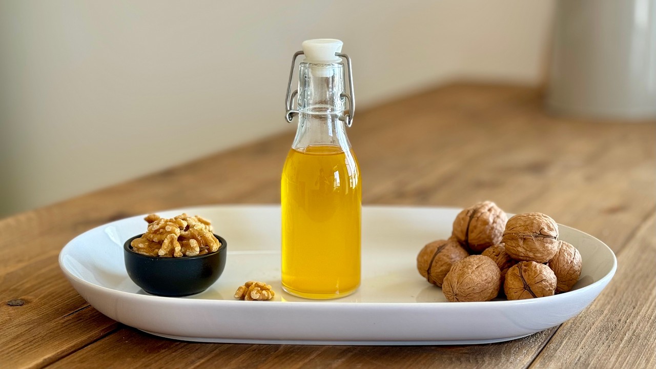 Homemade WALNUT OIL