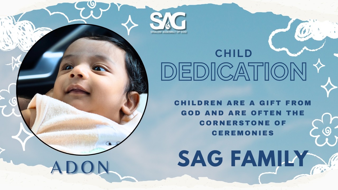 DEDICATION CEREMONY 08  MAR  2026 | SAG panavely | Pr Sajimon Baby
