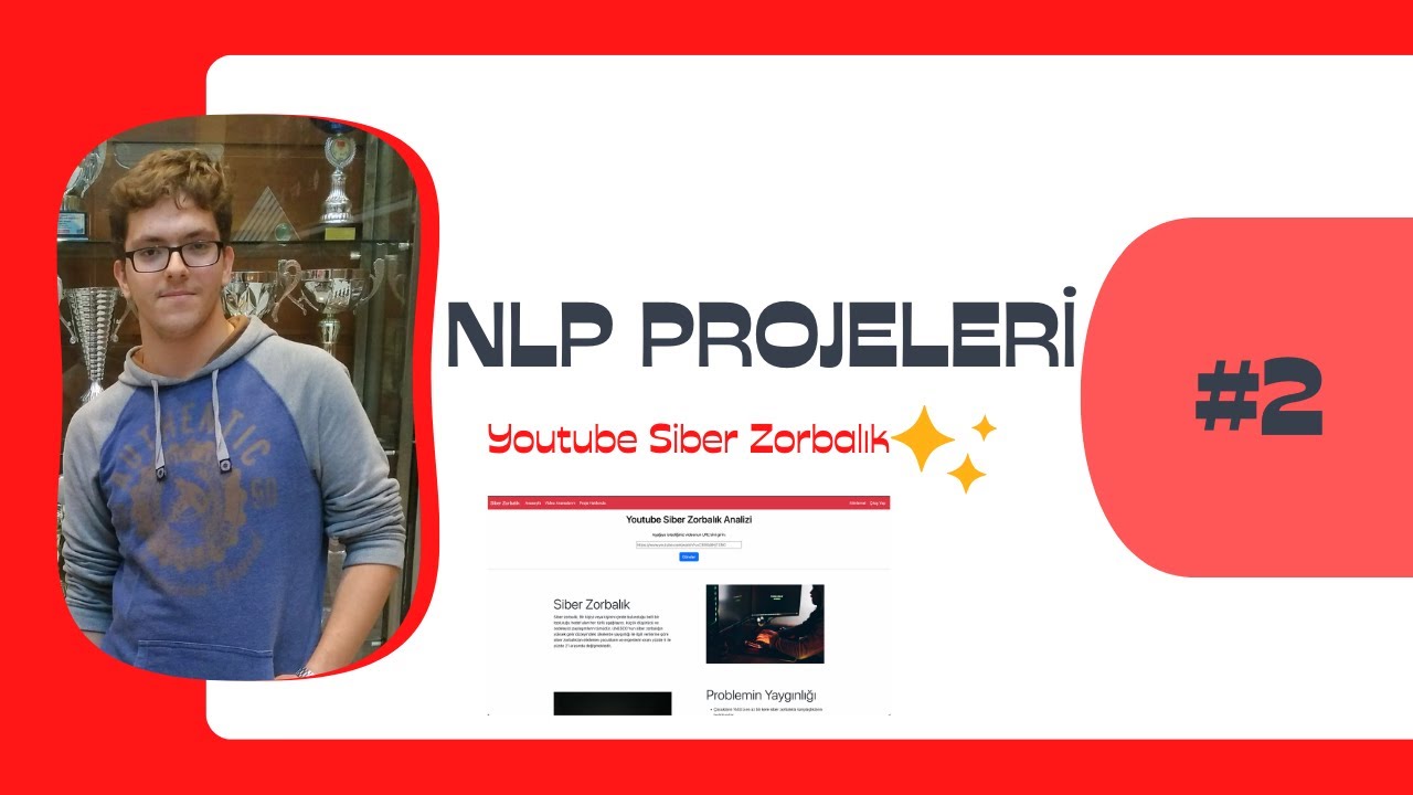 Youtube Siber Zorbalık -NLP Projesi (Django)