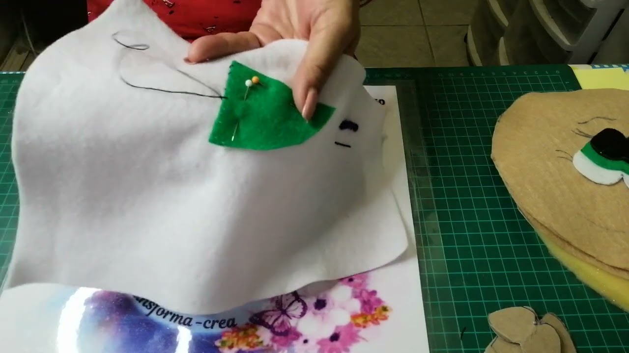 puntadas para fieltro o pa&ntilde;o lency