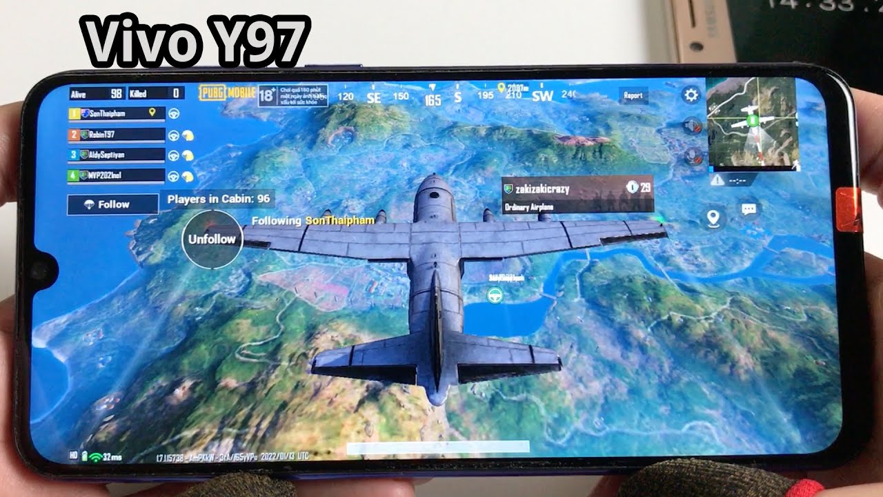 Vivo Y97 Test PUBG Mobile | Helio P60, 4GB