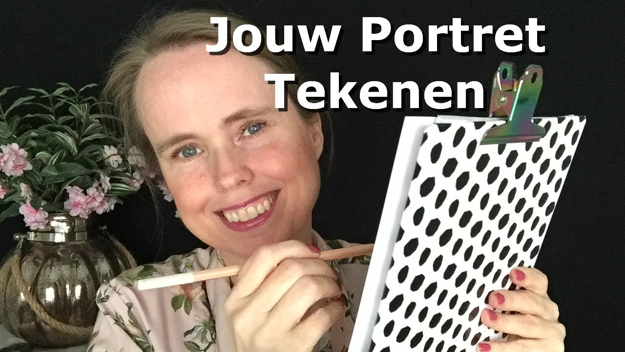 JOUW PORTRET TEKENEN ✍🏻 PERSONAL ATTENTION | ASMR Nederlands
