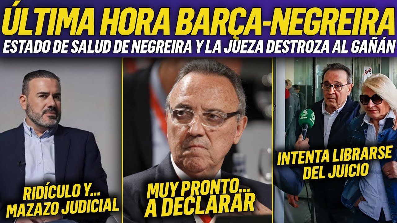 🔥NEGREIRA SE HACE EL ENFERMO, RIDÍCULO DE GALÁN Y OJO A LAS PALABRAS DE JOAN GASPART