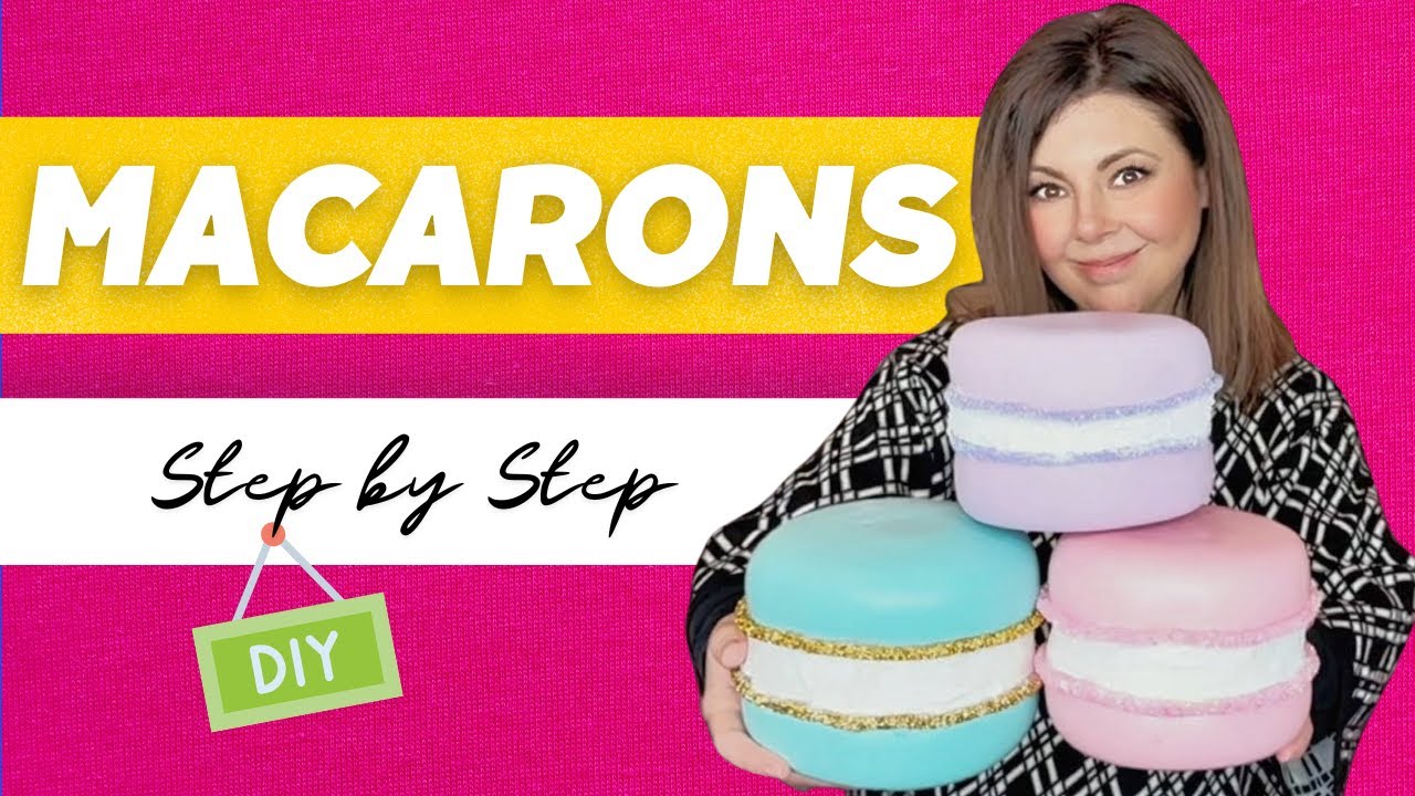 How To Make Easy Big Fake Macarons | The Fake Bake Diaries