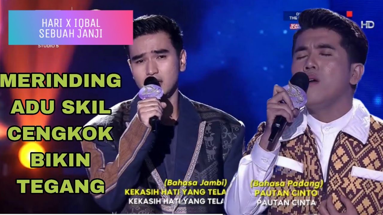 HARI X DR IQBAL SEBUAH JANJI MERINDING ADU SKIL CENGKOK LAGU DAERAH FINAL AUDISI DA ASIA 6