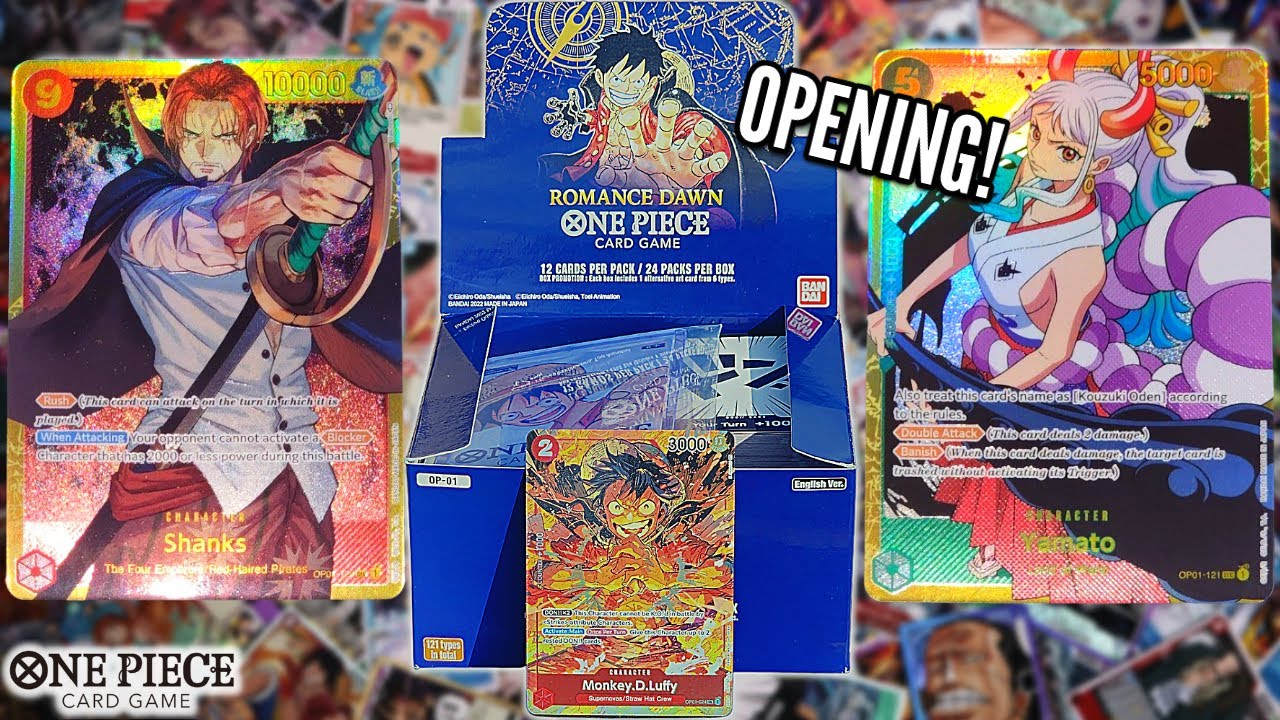 One Piece Card Game: The GREATEST Booster Box Unboxing!