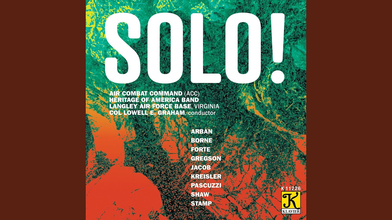 Aria & Allegro for Soprano Saxophone & Concert Band (Remastered 2021)
